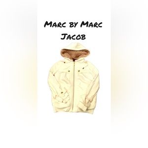NEW LOW***Marc by Marc Jacobs vanilla fur jacket🎀